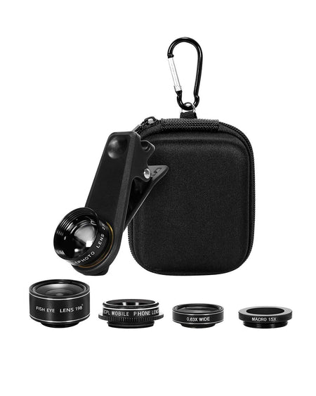 5 in 1 Cell Phone Lens 0.63X Wide