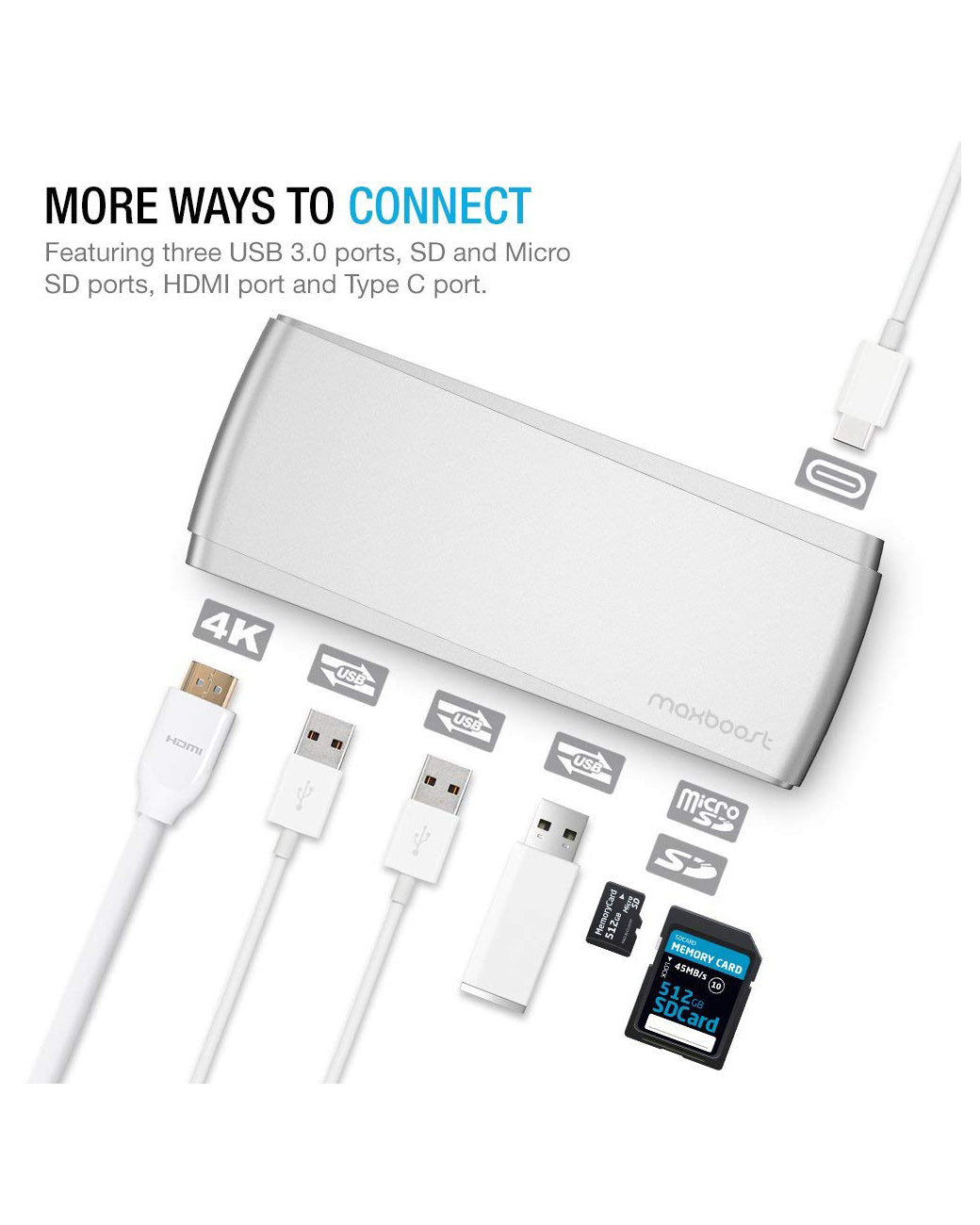 Maxboost Hub Adapter Pro